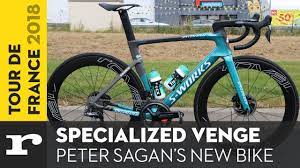 Team bikes of the 2019 tour de france, part three 2 years ago 0. Tour De France 2018 Peter Sagan S Specialized Venge Youtube