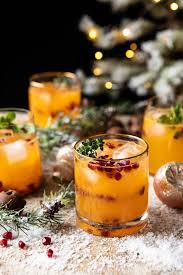 Rosemary & thyme lemon cocktail. 66 Best Christmas Cocktails Christmas Drink Ideas