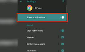 How To Enable Disable Browser Notification On Android