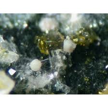 Loudounite Goose Creek Quarry Loudoun County Virginia Usa Several Small Grey Clusters Of Crystals In Radial Clusters O Loudoun County Crystals Goose Creek