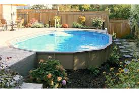 15′ x 30′ oval 54″ deep deluxe above ground pool kit. Ultimate Inground Pool Kit Brown Synthetic Wood Coping
