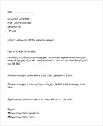 13 Work Experience Letter Templates Pdf Word Free Premium Templates