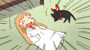 Nichijou Hahaha Gif Nichijou Hahaha Laughing Discover Share Gifs Nichijou Anime Anime Funny