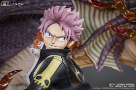 However, natsu died at a young age alongside their parents, courtesy of a dragon attack. Natsu Dragon Slayer Tsume Art Vos Statues De Collection