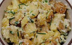 The Humble Spud Salad Is Always The Most Popular At Any Barbeque Don T Fight It Just Go Simple And See Them Smile Potatoe Salad Recipe Recipes Irish Potatoes