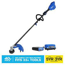 • remove or disconnect battery before servicing, cleaning or removing material from the gardening appliance. Kobalt Trimmers Edgers At Lowes Com