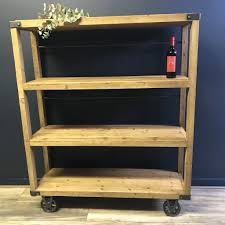 Wooden Shelf Unit On Wheels Annie Mo S Wooden Shelf Unit Wooden Shelves Shelves