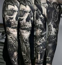 Tribal tattoo black white, glassbathroom sep. 101 Best Sleeve Tattoos For Men Cool Design Ideas 2021 Guide