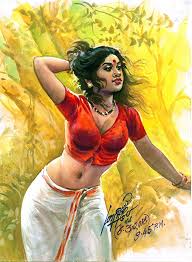 Check spelling or type a new query. Women Paintings By Top Indian Artist Oviyar Maruthi Fine Art And You