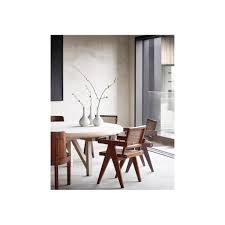 Walnut and mahogany dining tables, chairs, extending round dining tables as well as beautifully finished sideboards and cocktail cabinets. Quality Jeanneret Chair In Cane And Wood