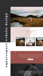Website And Brand Design For Wedding Planner Video In 2020 Pretty Blog Design Wedding Website Template Squarespace Website Design
