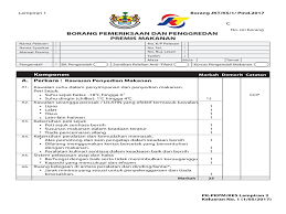 He inspection procedures of food <b>premises should be emphasized to ma*e an e6ectie assessment. Laman Rasmi Majlis Bandaraya Seberang Perai