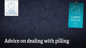 How can i remove pilling from wool? Fabric Focus How To Remove Pilling On Clothes Youtube