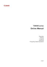 The ink absorber is almost. Canon Pixma Ts8040 Pixma Ts8051 Pixma Ts8050 Pixma Ts8053 Pixma Ts8052 User Manual Manualzz