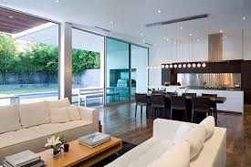 Simple Modern House Design With Amazingly Comfy Interior Rectangular Living Rooms Modern Houses Interior Modern Home Interior Design