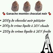 Epingle Par H B B Sur Recipe Ganache Montee Chocolat Ganache Montee Chocolat Noir Chocolat Noir