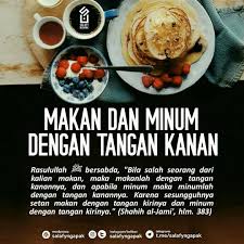 Salafy Ngapak On Instagram Makan Dan Minum Dengan Tangan Kanan Adabmakan Adabminum Adabmuslim Tangankanan Website Makanan Makanan Dan Minuman Minuman