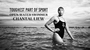 And in the shimmering waters of tokyo bay on a. Out In The Open Sea Open Water Swimmer Chantal Liew Toughest Part Of Sport Youtube