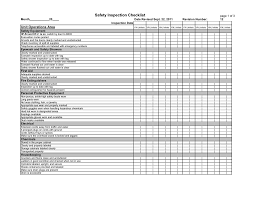 Wouldn't it be nice to categorize these and see easily at a glance. Safety Shower And Eyewash Inspection Checklist