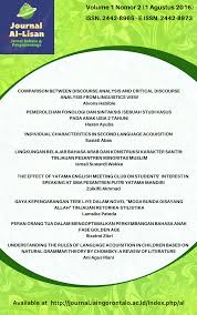Straratifikasi sosial masyarakat masyarakat kalimantan utara utara. Comparison Between Discourse Analysis And Critical Discourse Analysis From Linguistics View Al Lisan Jurnal Bahasa E Journal