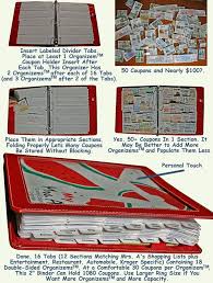 Build Your Own Mrs A S Grocery Coupon Organizer Coupon Organization Coupon Holder Organization