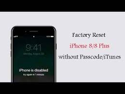 This article explains what to do if your ipad is disabled, either because you entered the wrong p. How To Factory Reset Iphone 8 Plus Without Passcode Or Itunes Ianyshare