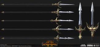 A round weapon may have 30 or more shark teeth around the edges, other varieties featured as few as 3 in a claw shape. Spear Warhammer Wiki Fandom