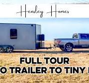 Cargo Trailer to Luxury Tiny House FULL BUILD - YouTube