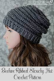 Cacbb0fe7fa0cbece7fad4d4da6159a9 Jpg 600 900 Crochet Slouchy Hat Crochet Hats Crochet Beanie Pattern
