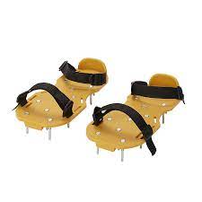 This is far easier to achieve if you are equipped with a powered lawn hollow tine aerator (or lawn. Lawn Aerator Shoe 132mm Diy At B Q