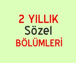2 yıllık sağlık bölümleri taban puanları 2 Yillik Sozel Bolumleri Tyt Ve Taban Puanlari 2021 Puanlar Net