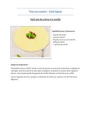 Petit Pot De Creme A La Vanille Pour 2 En 2020 Recette Cyril Lignac Manger Sainement Recette Recettes De Cuisine