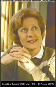 Remembering Josephine Tewson who passed away 3 years ago today 😇🙏