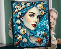 Puzzle Beneath the Surface. A Graceful Fish's Underwater World.  Impressionist Art Puzzle (110, 252, 500, 1014-piece)