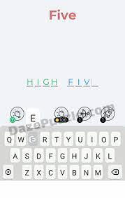 It is an amazing game that will tease your mind. Dingbats Level 20 Five Answer Daze Puzzle