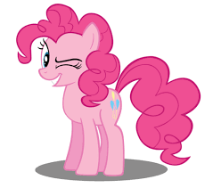 Fanmade Pinkie Pie Wink Vector Png Pinkie Pie Mlp My Little Pony My Lil Pony