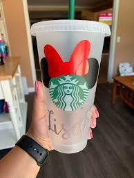 Minnie Mouse Inspired Starbucks Cup Personalized Starbucks Personalized Starbucks Cup Starbucks Venti Starbucks