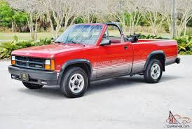 Convertible challenger hellcat for sale. Very Rare Just 72 833 Miles 1989 Dodge Dakota Convertible Loaded And Mint Truck