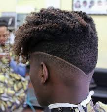 Afro + blond buzz cut. 40 Stirring Curly Hairstyles For Black Men