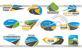 Road safety logo template | resolution: Road Maps Stock Photos And Vektor Eps Clipart Cliparto 3