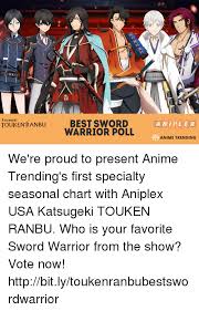 Katsugeki Best Sword Warrior Poll Toukenranbu Amiplex Anime