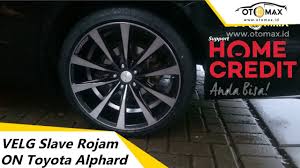 Maybe you would like to learn more about one of these? Velg Slave Rojam Ring 20 On Toyota Alphard Modifikasi Sinar Otomax Youtube