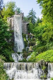 Waterfall Castle Kassel Germany Photo Via Besttravelphotos Waterfall Beautiful Places Beautiful Waterfalls