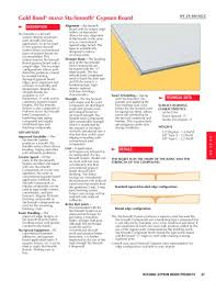 National gypsum survived bankruptcy protection and has since acquired other smaller companies. Sta Smooth Gypsum Board National Gypsum Pdf Catalogs Documentation Brochures