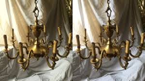 Accroché à un auvent et à une chaîne au fini chromé. Le Coin Brocante Lustres Chandeliers Lamparas