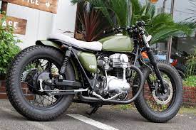 ミリタリーテイストなストリートダートトラックマシン e pub 250cc バイク バイク 250cc カスタムバイク