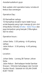 See more of gambar hitam putih on facebook. Sharifah Sharina On Twitter Jika Anda Di Klang Johan Setia Jalan Kebun Carilah Bubur Nasi Ni Serius Sedap Bubur Dengan Daging Salai Nama Gerai Ni Bubur Smoka Serius Sedap Dan Tak