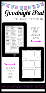 Goodnight Ipad Unplugged Lesson Plan No Tech Required Ipad Lessons Media Literacy Lessons Elementary Lesson
