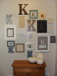 Initial Wall Entry Wall This Wall Makes A Great Impact And Would Be Cute Anywhere Diysisters Com Letter Wall Decor Decor Home Decor
