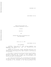 You could use a letter of this type for both business and personal i was so thrilled and surprised to receive the company's employee of the year award this week. Http Documents Worldbank Org Curated Pt 822811468049208125 Pdf Conformed Copy L3039 Sabah Land Settlement And Environmental Management Project Loan Agreement Pdf